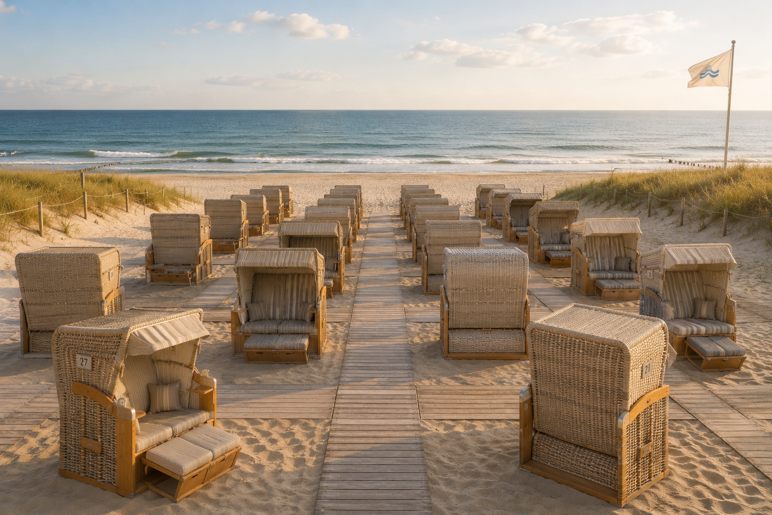Strandkörbe in St. Peter-Ording
